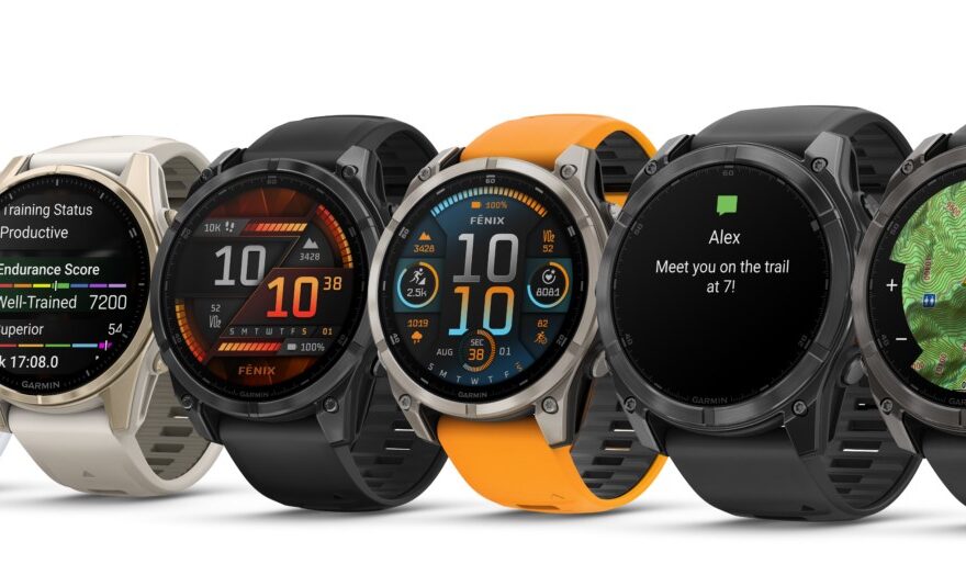 Noile ceasuri inteligente cu GPS Garmin fēnix 8