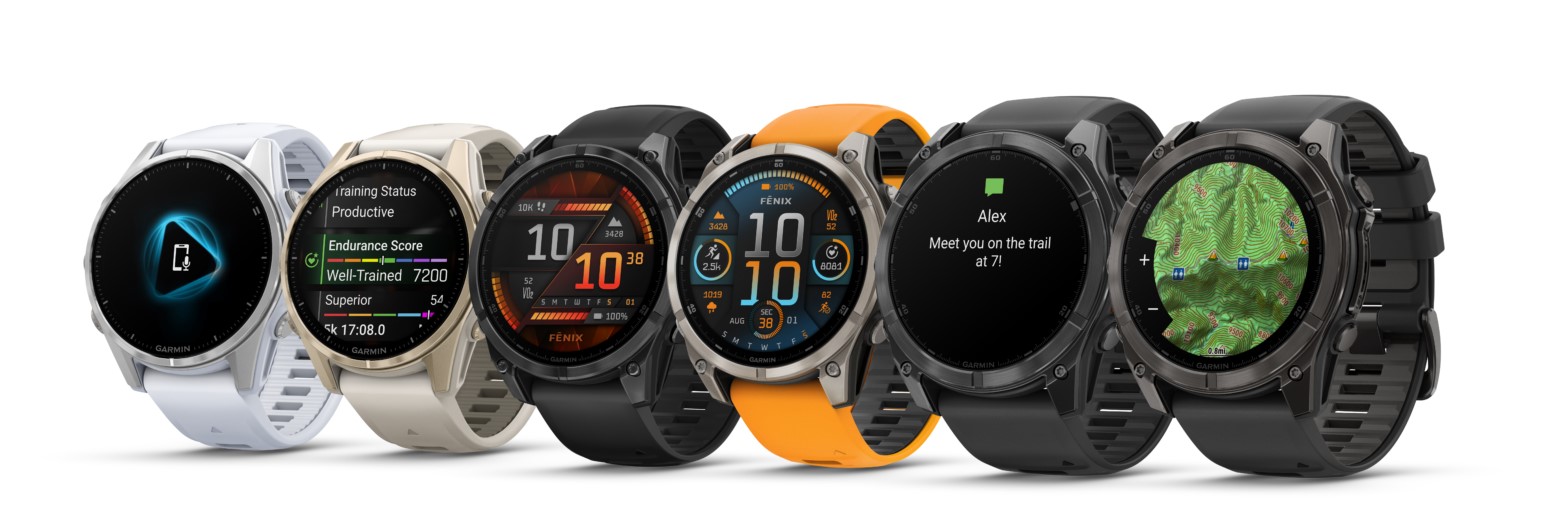 Noile ceasuri inteligente cu GPS Garmin fēnix 8